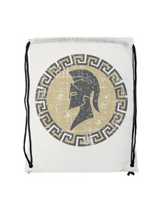 Mochila de cuerdas guerrero griego-espartano (34x42 cms.) 2
