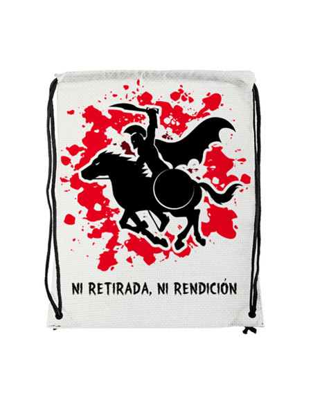 Mochila de cuerdas guerrero espartano...