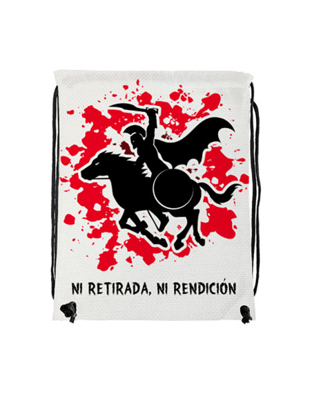 Mochila de cuerdas guerrero espartano...