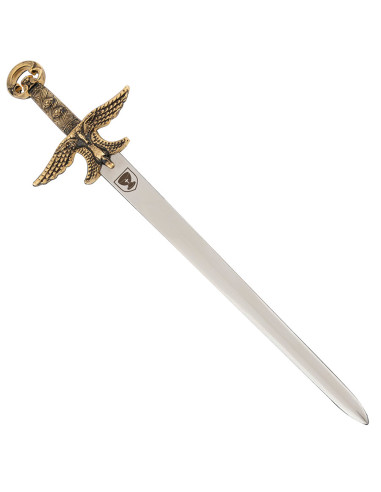 Briefopener zwaard van de Heilige Graal Ridder