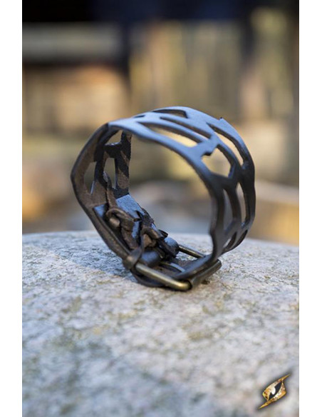 Elf Rogue-Armband aus schwarzem...