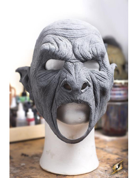 Máscara sin pintar Fantasía Orco... Máscara sin pintar Fantasía Orco...