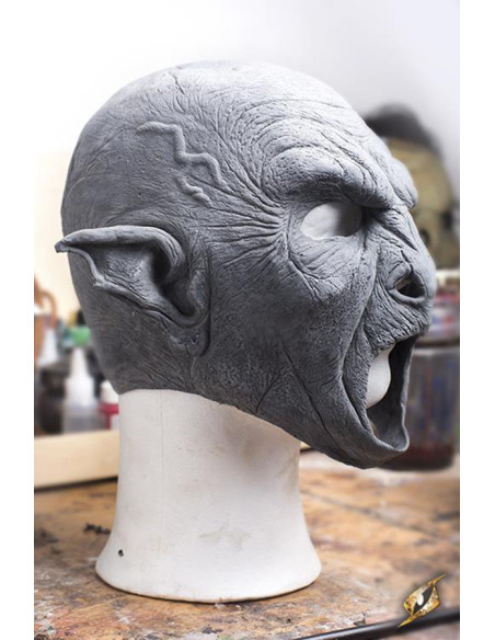 Máscara sin pintar Fantasía Orco... Máscara sin pintar Fantasía Orco...