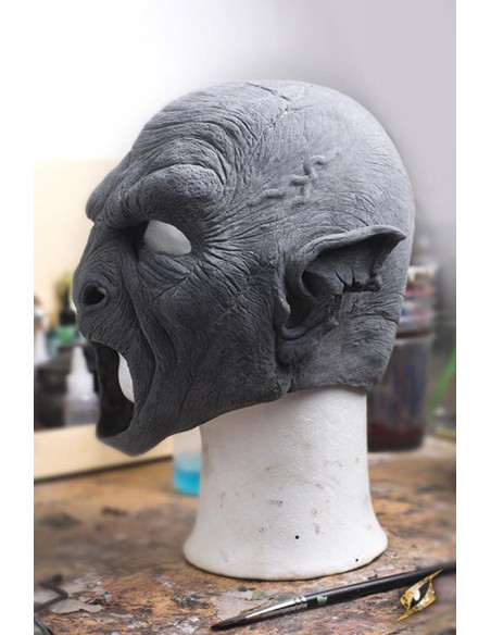 Máscara sin pintar Fantasía Orco... Máscara sin pintar Fantasía Orco...