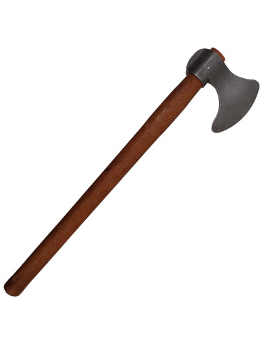 Hacha funcional Barbada para Combate Medieval, Buhurt-HMB