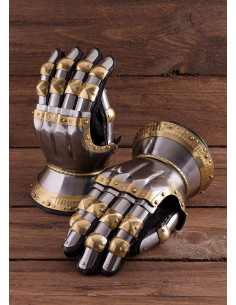 Churburg mittelalterliche Panzerhandschuhe, 14.-15....