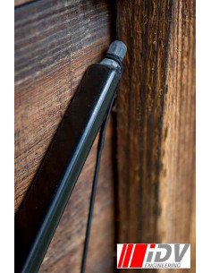 Arco medieval negro IDV. 140 cm. de largo 2