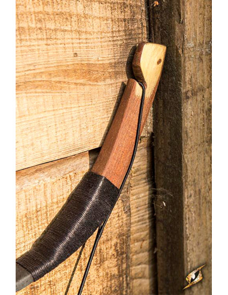 Arco medieval negro para usar montado...