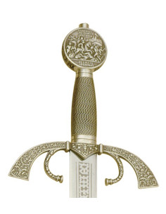 Großer Kapitän-Schwert aus Silber 2