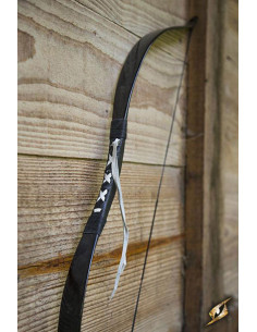 Arco medieval Deluxe negro para caballo. Cuerda 88 cm. 2