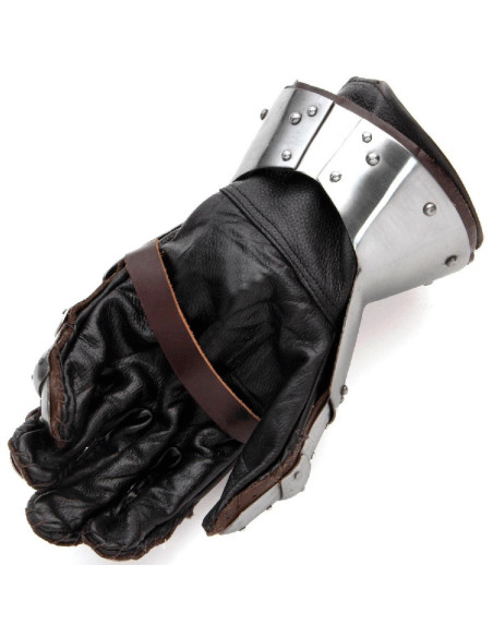 Knikhandschoenen - Zandloper, 14e eeuw