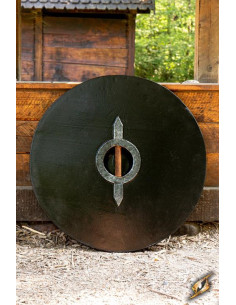 Wikingerschild Drang Holz LARP, ø 80 cm. 2