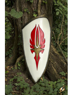 Escudo de los Elfos para LARP, 120x55 cm.