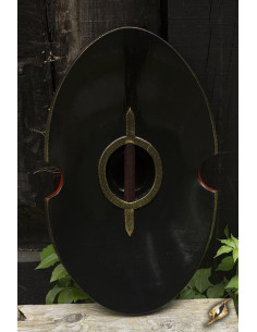 Elliptischer Schild römischer Soldaten, 70x45 cm. 2