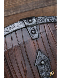 Escudo Krom Vikingo-Sajón en látex, ø95 cm. 2