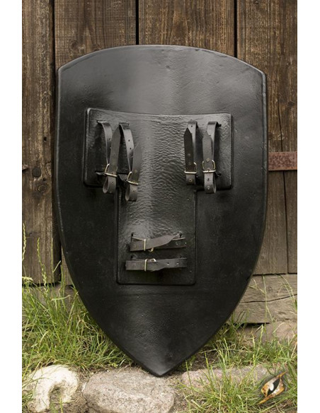 Weiß/goldener mittelalterlicher...