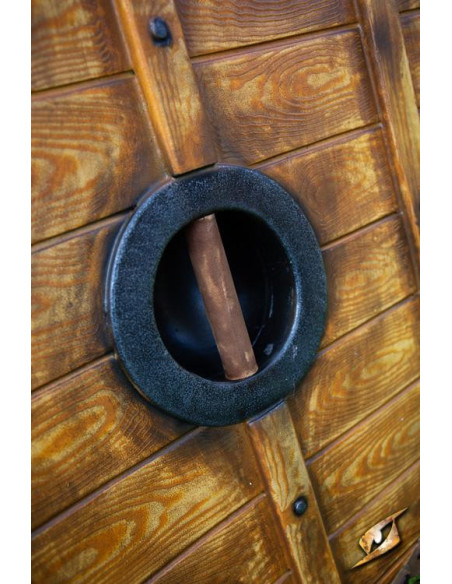 Viking Thegn schild voor LARP, ø 80 cm.
