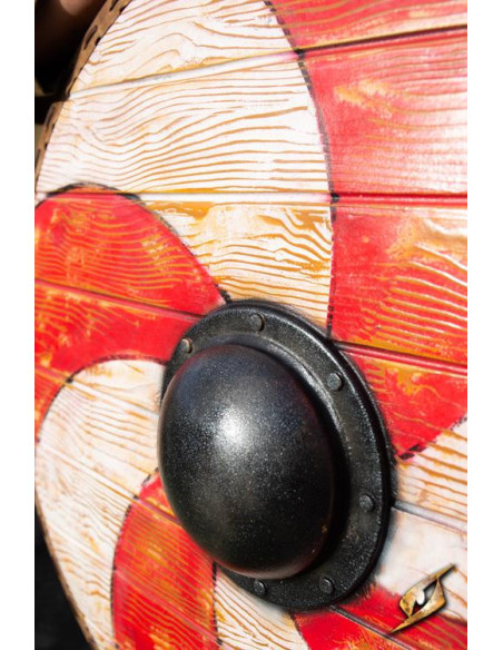 Escudo vikingo Thegn para LARP, ø 80 cm.