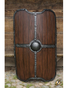 Römischer Titanenschild aus Latex, 130x85 cm.
