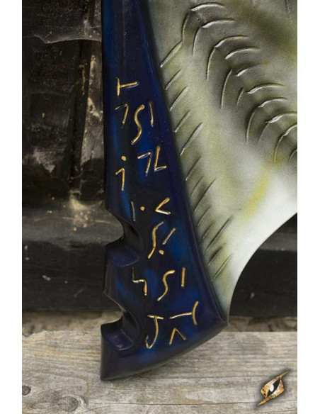 Wings Shield of Dark Elves Blauw/Wit...