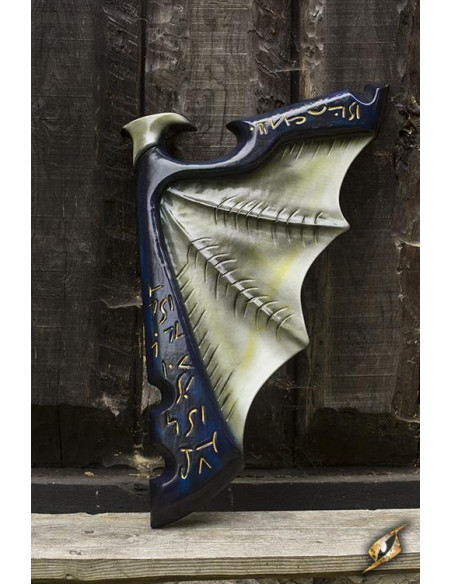 Wings Shield of Dark Elves Blauw/Wit...