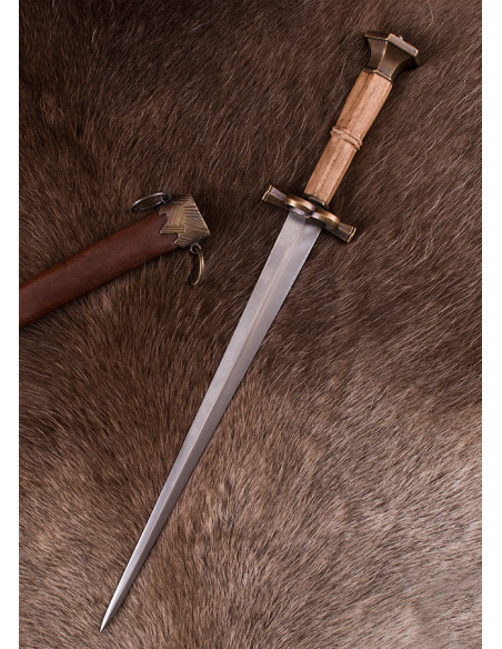 Daga de Quillón alemana con vaina,...