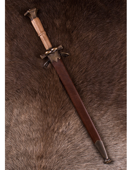 Daga de Quillón alemana con vaina,...