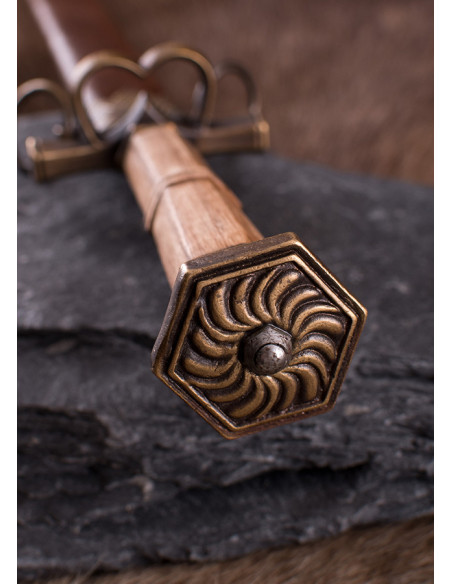 Duitse Quillon-dolk met schede, 16e eeuw