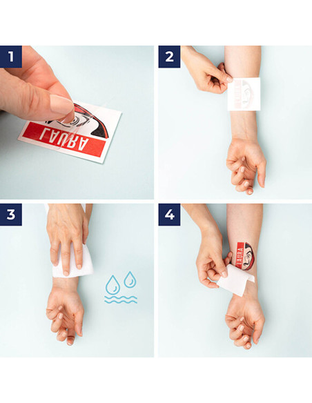 Temporäres Tattoo mit keltischen...