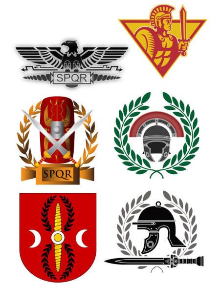 Midlertidig tatovering med romerske...