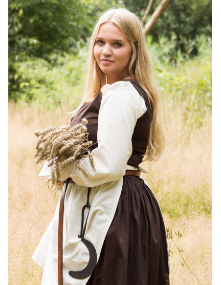 Vestido medieval campesina Lene...