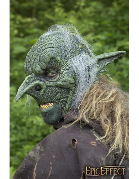 Goblin Overlord maske med hår