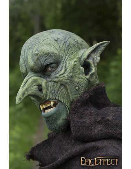 Grøn Bad Goblin Mask