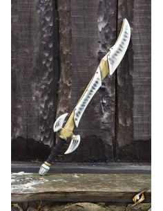 Latex Bone Blade Sword til LARP, 95 cm.