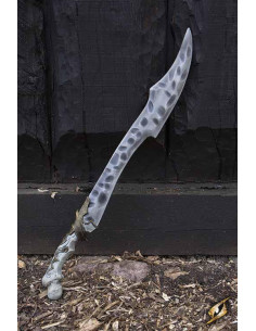 Espada Cimitarra de Hueso en látex para LARP, 85 cm.