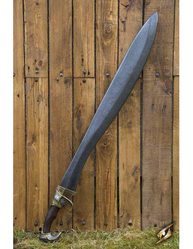 Falcata Schwert aus Latex für LARP, 85 cm.