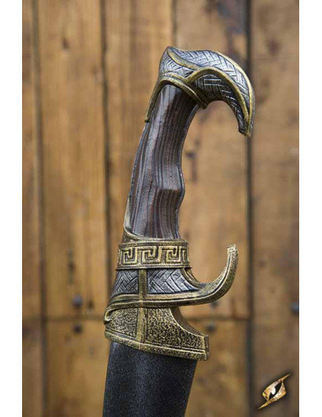 Latex Falcata zwaard voor LARP, 85 cm.