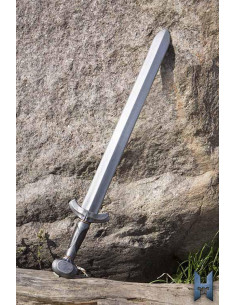 Middelalderlig XIII århundredes latex sværd til LARP, 75 cm.