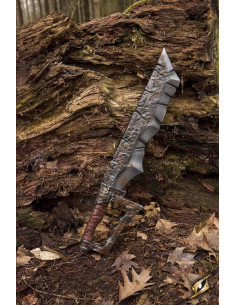 Espada Cuchilla de Orco en látex para LARP, 60 cm.
