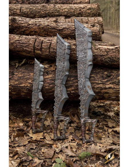 Latex Orc Blade Sword til LARP, 60 cm.