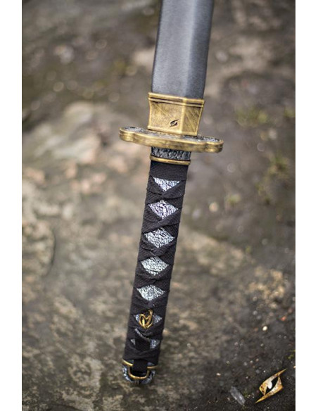 Wakizashi en látex para LARP, 60 cm.