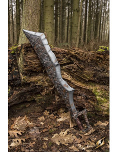 Orc langt sværd i latex til LARP, 100 cm. 2