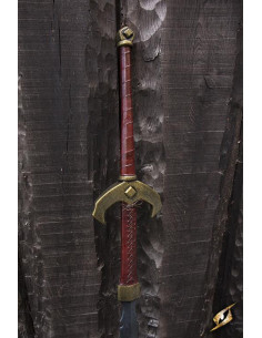 Espada Baal a dos manos en látex para LARP, 140 cm. 2