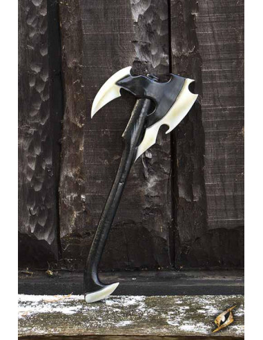 Axt der Dunkelelfen in Latex für LARP, 70 cm.