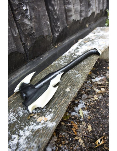 Axt der Dunkelelfen in Latex für LARP, 70 cm.