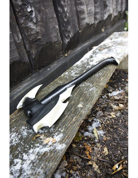 Hacha de los Elfos oscuros en látex...