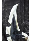 Bijl van de Dark Elves in latex voor LARP, 100 cm.