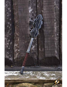 Maza medieval en látex para LARP, 85 cm.