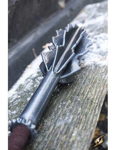 Maza medieval en látex para LARP, 85 cm.