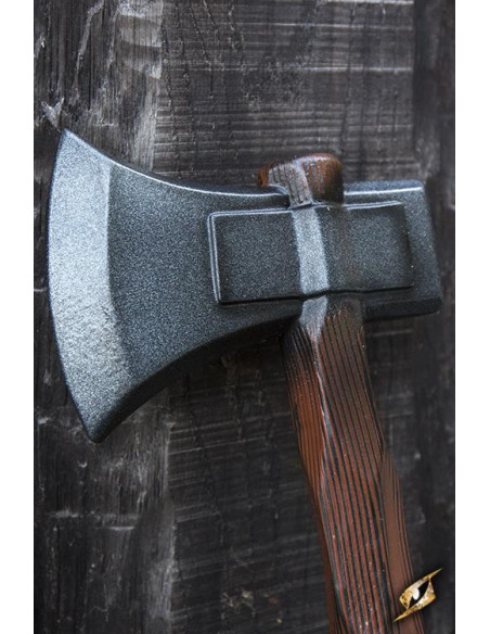 Latex handbijl voor LARP, 55 cm.